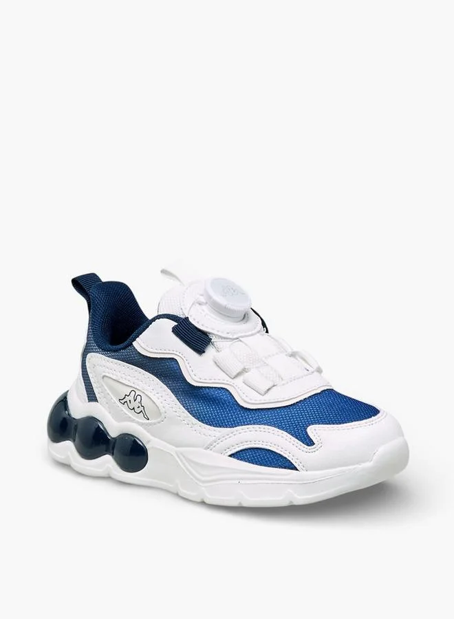 Kappa Boys Rotating Buckle Low Top Sneakers